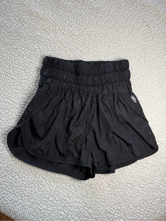 FP Movement by Free People Pants - FP Movement by Free People Black High-Smock Waist Athletic Shorts